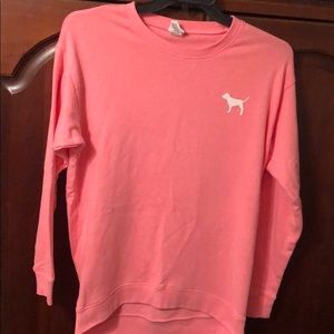 Pink sweat shirt